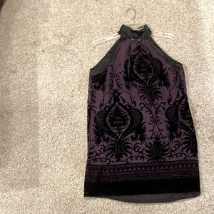 Women’s small purple dress